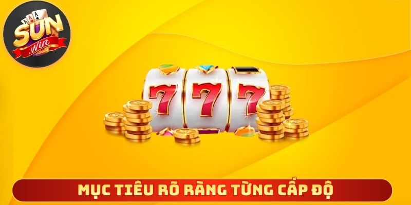 Mục tiêu rõ ràng từng cấp độ