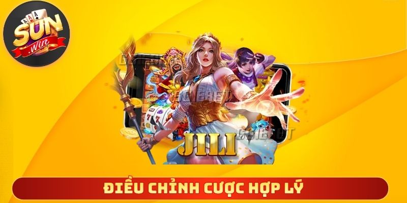 Điều chỉnh cược hợp lý giúp tăng hiệu quả chơi