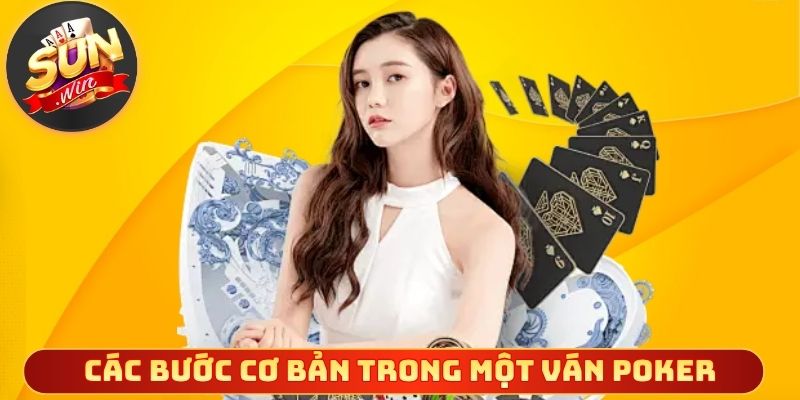 Toàn cảnh các bước cơ bản trong một ván poker chuẩn